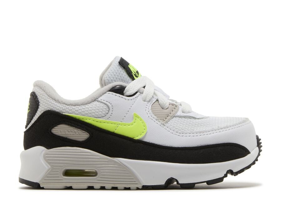 

Кроссовки Nike Air Max 90 Td 'White Hot Lime', белый