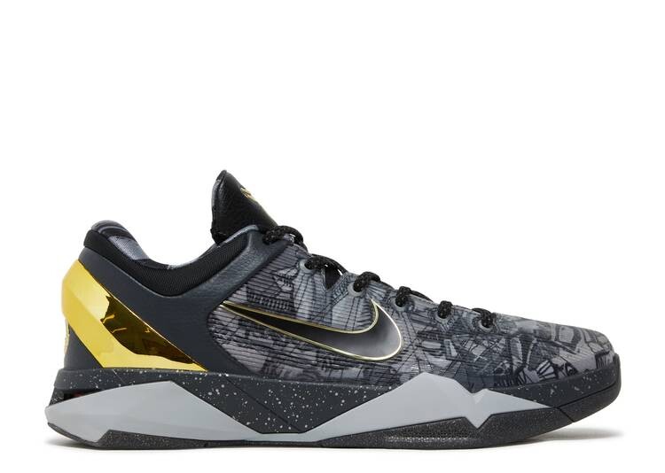 

Кроссовки Nike ZOOM KOBE 7 SYSTEM 'PRELUDE', серый