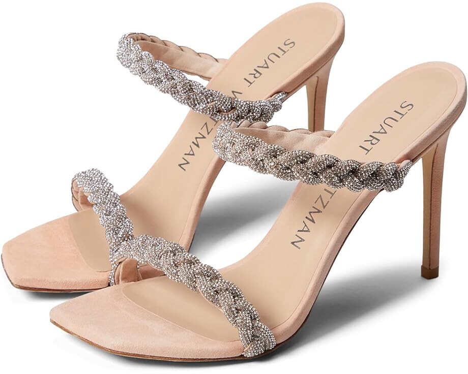 

Туфли Stuart Weitzman Addison 100 Sandal, цвет Poudre