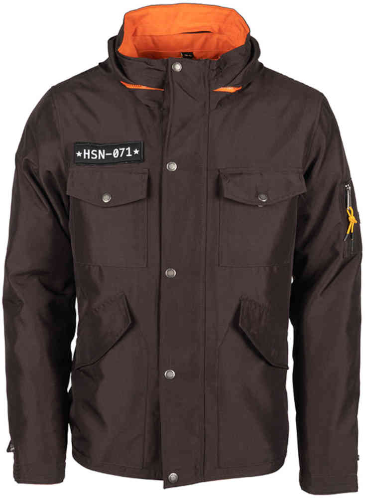 цена Мотоциклетная текстильная куртка Trooper Helstons, темно коричневый