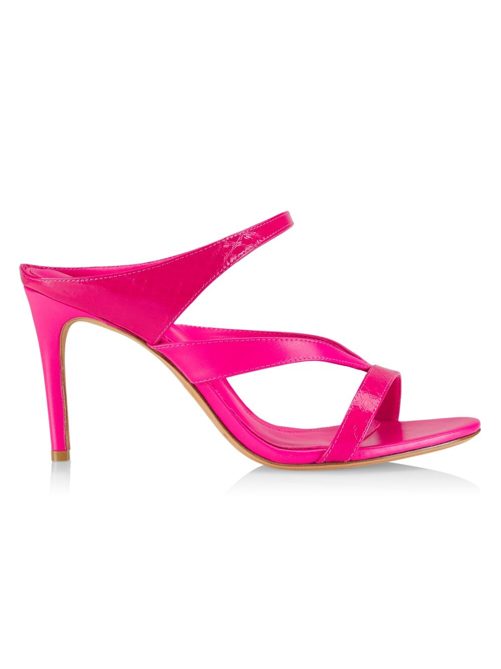 

Кожаные босоножки Sophie на высоком каблуке Alexandre Birman, розовый