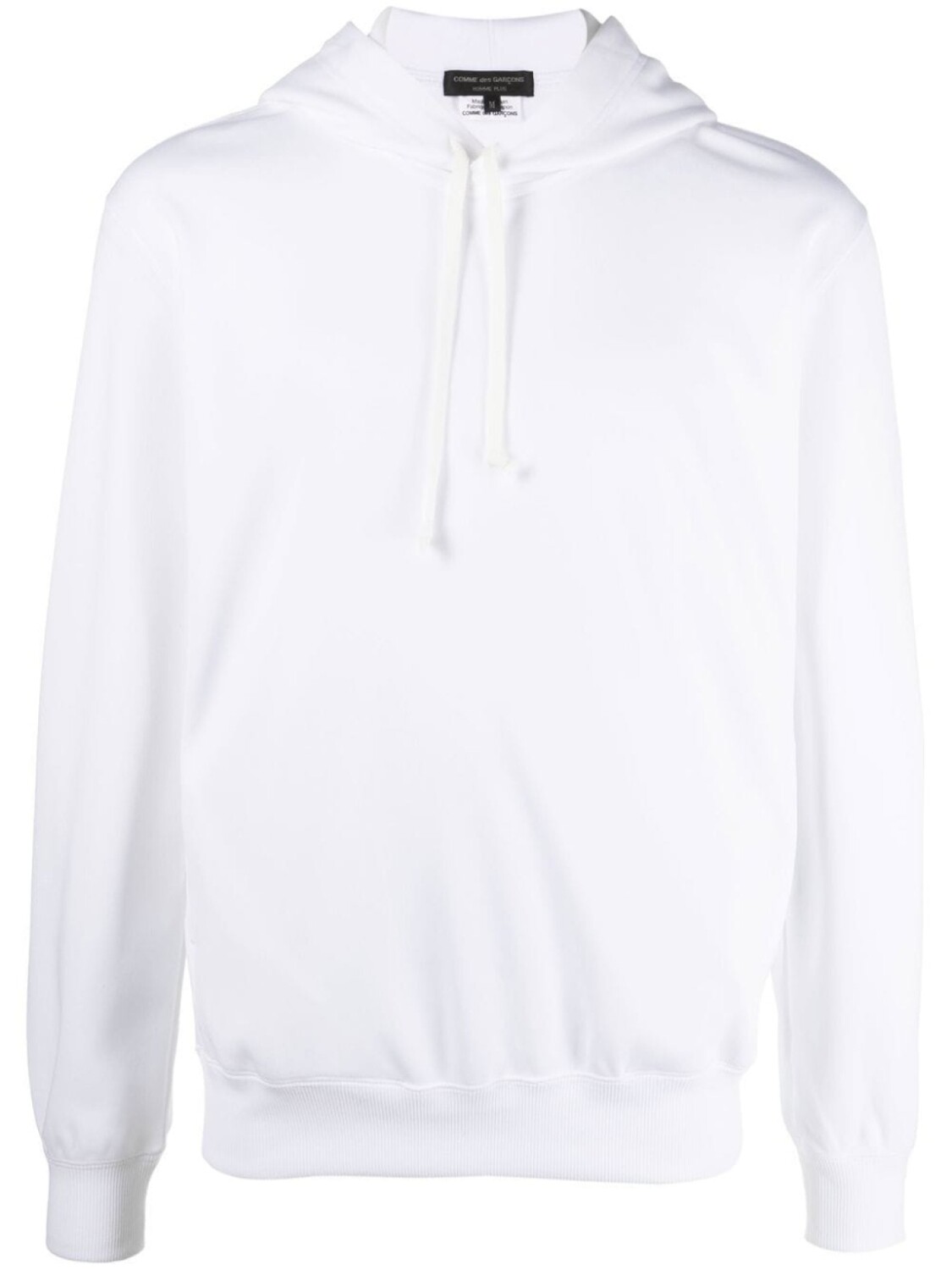 

Comme des Garçons Homme Plus худи с графичным принтом, белый