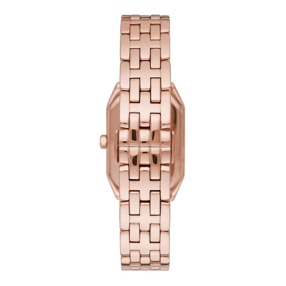 

Часы ar11389 с двумя стрелками цвета розового золота Emporio Armani, розовый