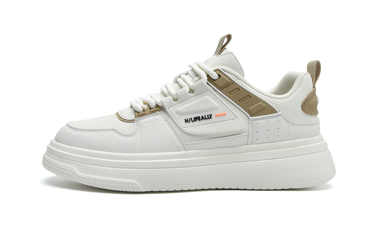 

Кроссовки HLA Skateboarding Shoes Men Low-top, хаки
