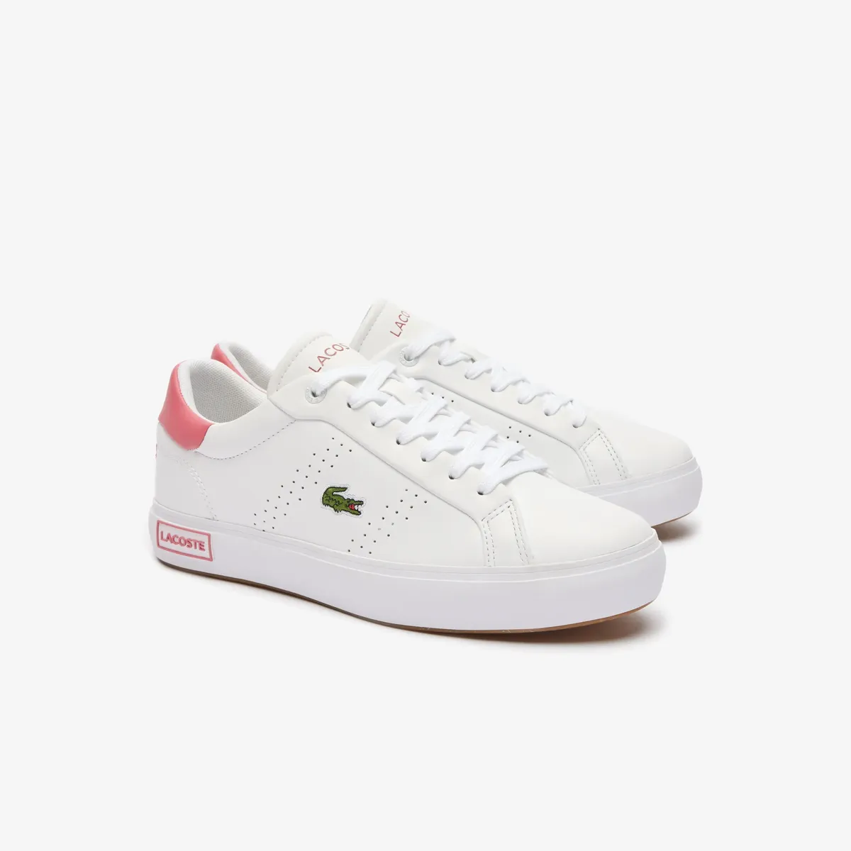 

Кроссовки Lacoste "POWERCOURT 2.0 124 2 SFA", цвет Wht/Pnk