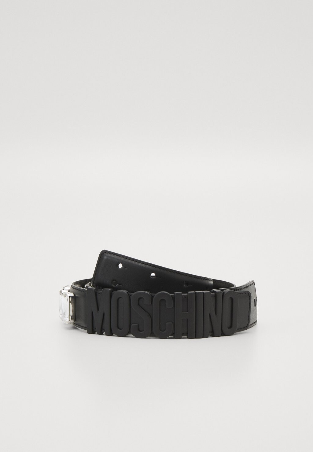 

Ремень Still Life With Heart Belt MOSCHINO, цвет fantasy black