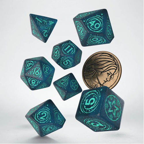Игровые кубики The Witcher Dice Set: Yennefer – Sorceress Supreme пазл the witcher yennefer 1000 элементов