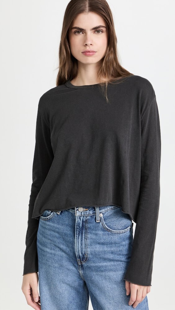 

Футболка THE GREAT. Long Sleeve Crop