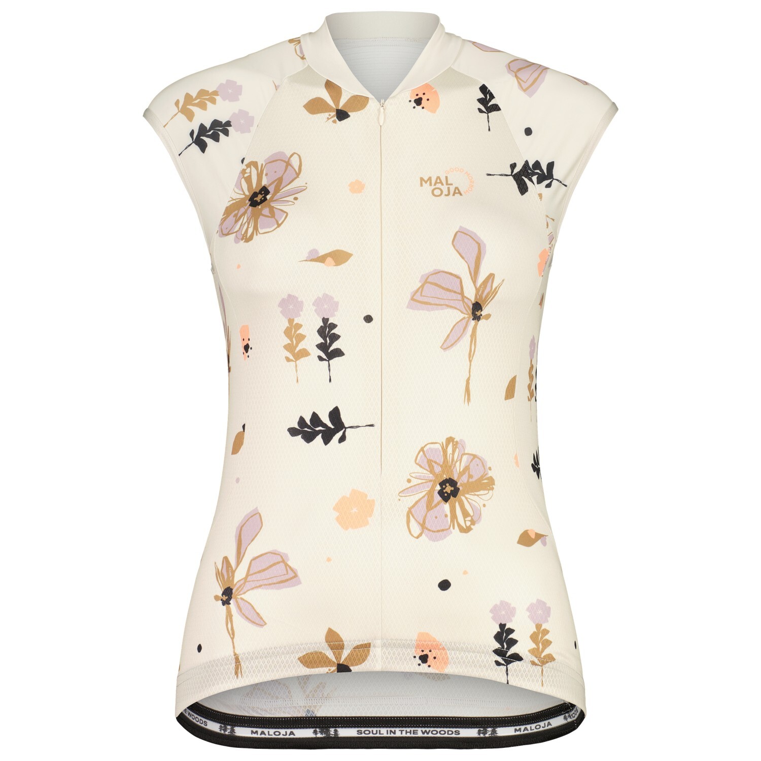 

Велосипедный трикотаж Maloja Women's TennoM Top, цвет Glacier Milk