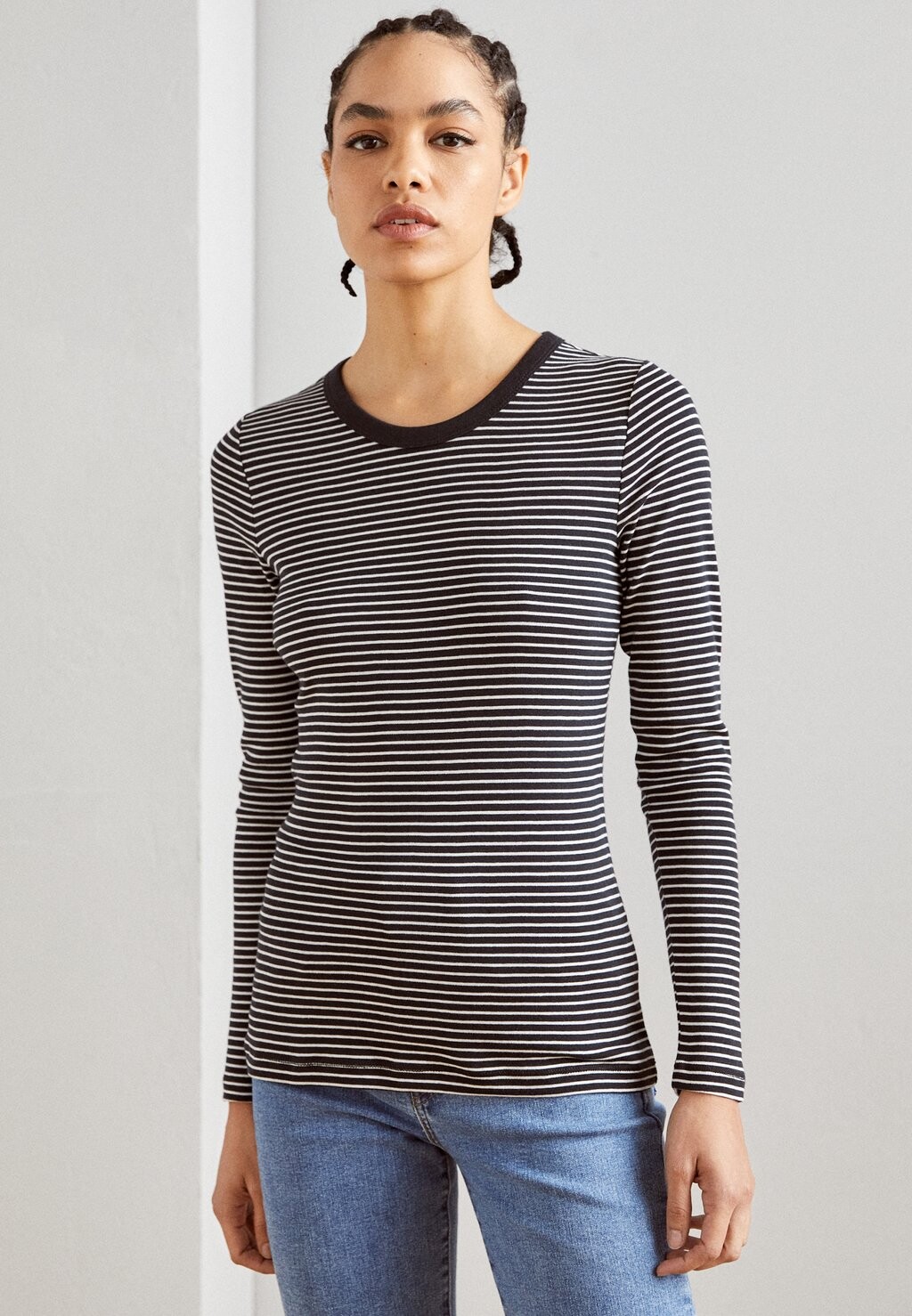 

Футболка с длинными рукавами Roundneck Longsleeve Esprit, цвет new black