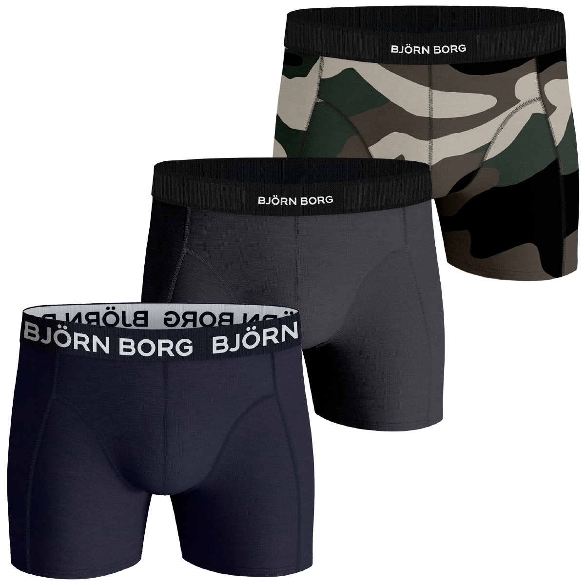 Боксеры Björn Borg Boxershorts Core Boxer 3 шт, разноцветный