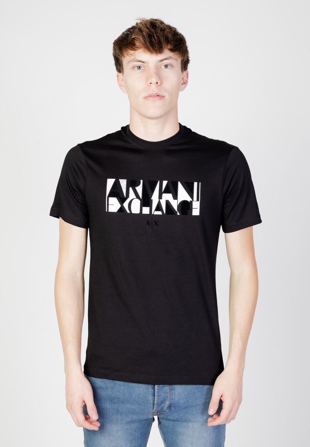 

Футболка с принтом 6RZTJC ZJBYZ Armani Exchange, черный