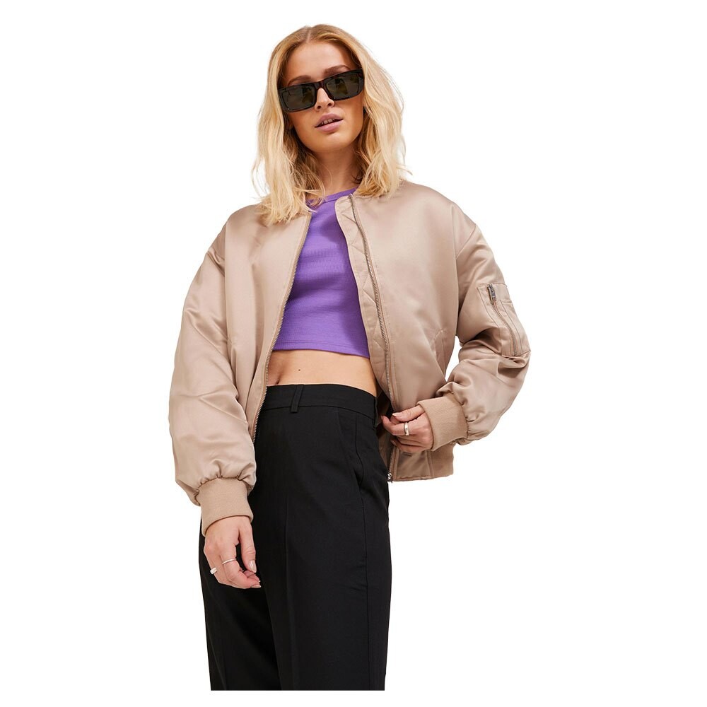 

Куртка Jack & Jones Madison Satin Bomber, бежевый