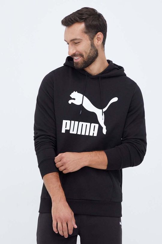 

Хлопковая толстовка Puma, черный