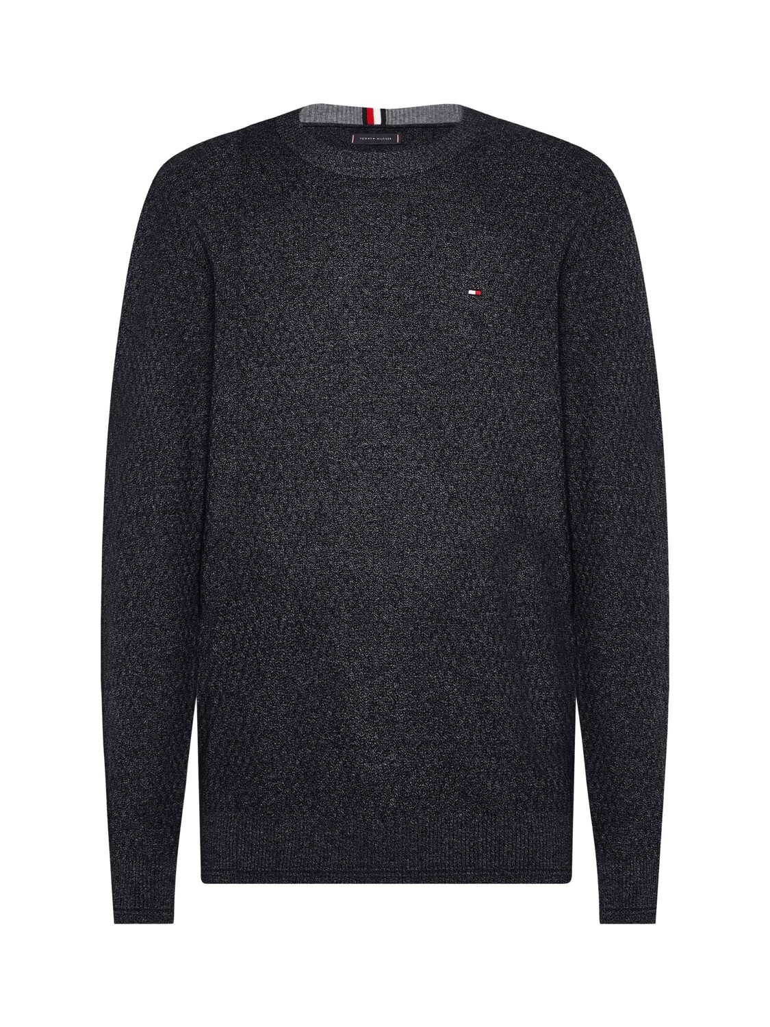 

Джемпер Tommy Hilfiger с перекрестной структурой, черный