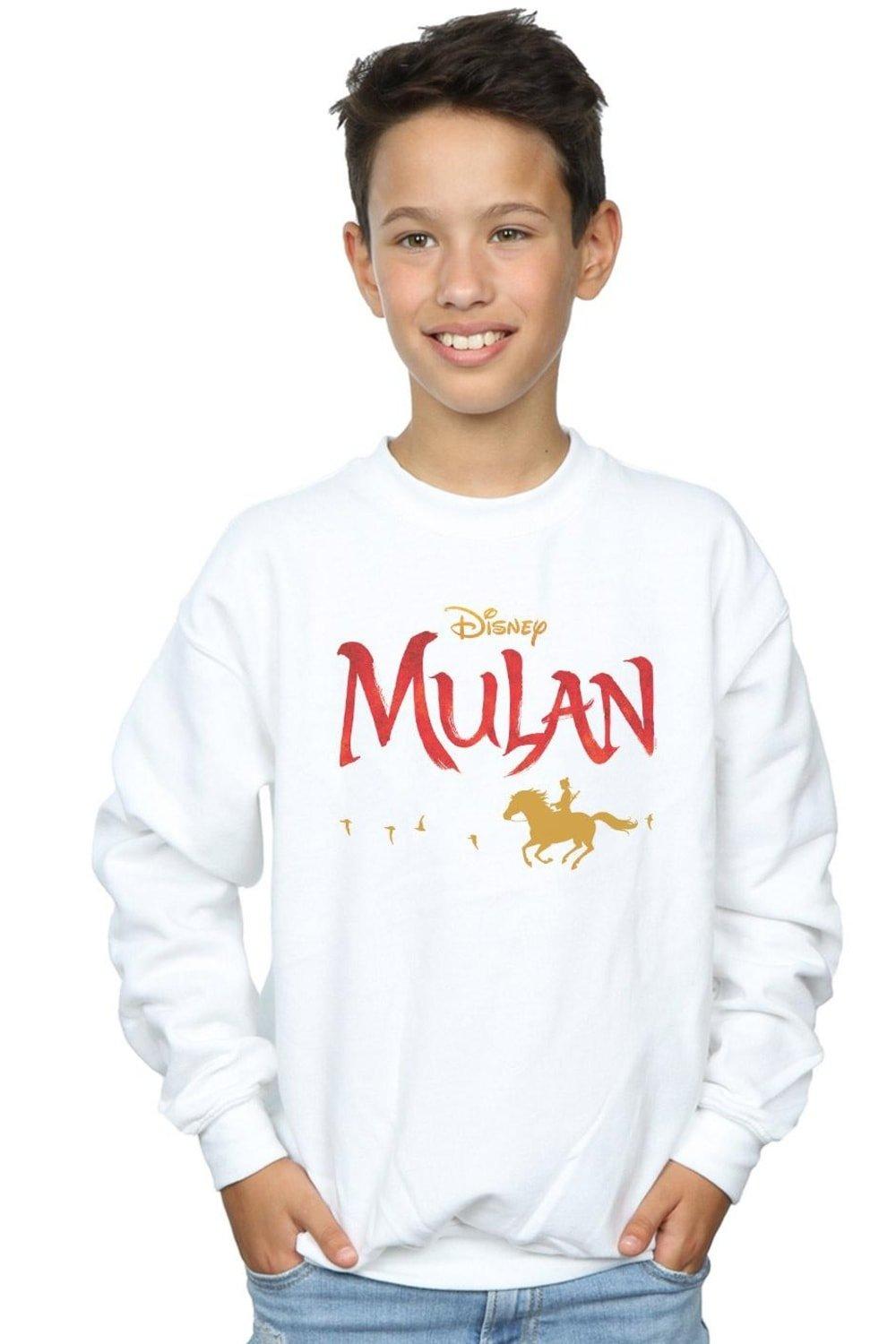 цена Толстовка с логотипом фильма «Мулан» Disney, белый