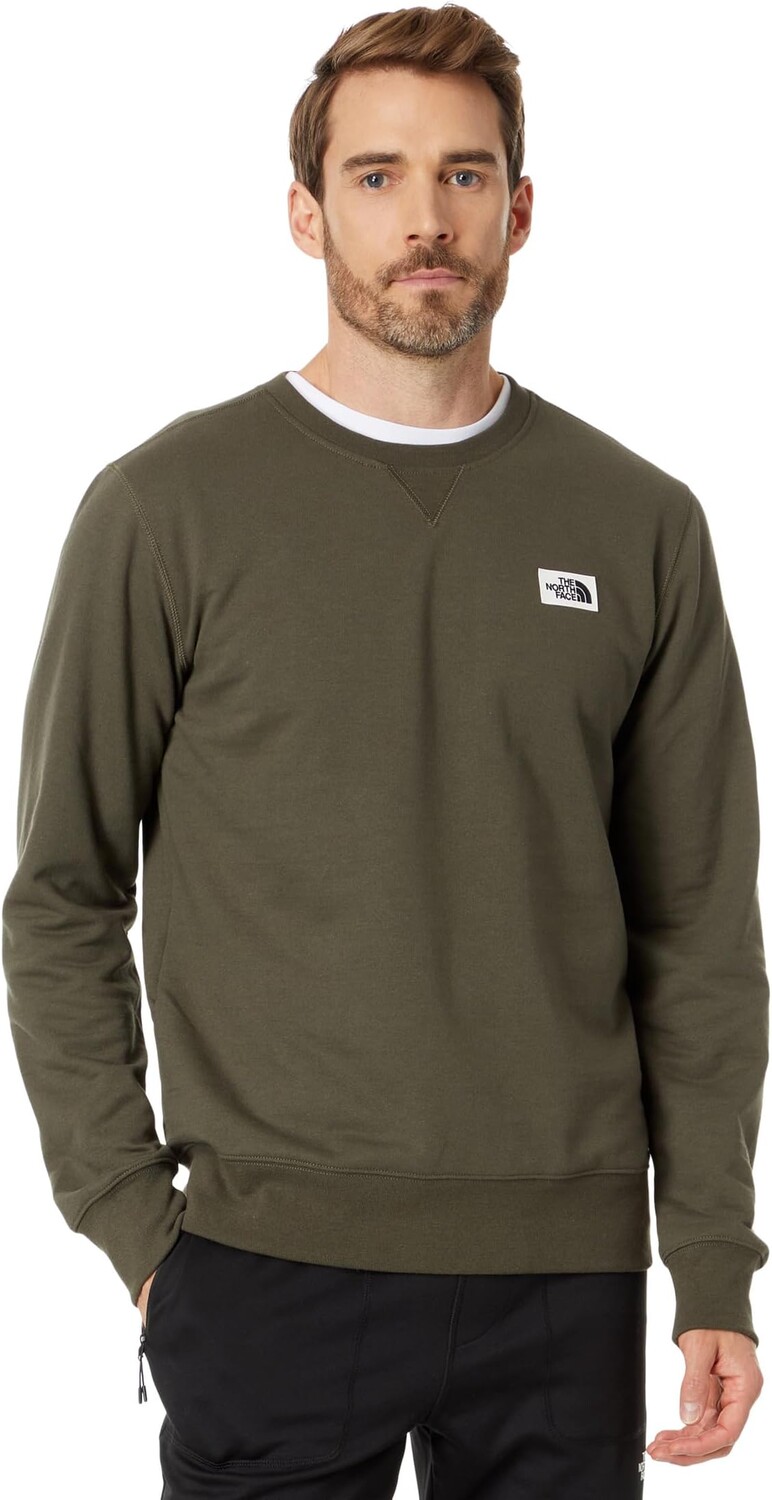 

Толстовка Heritage Patch Crew The North Face, цвет New Taupe Green