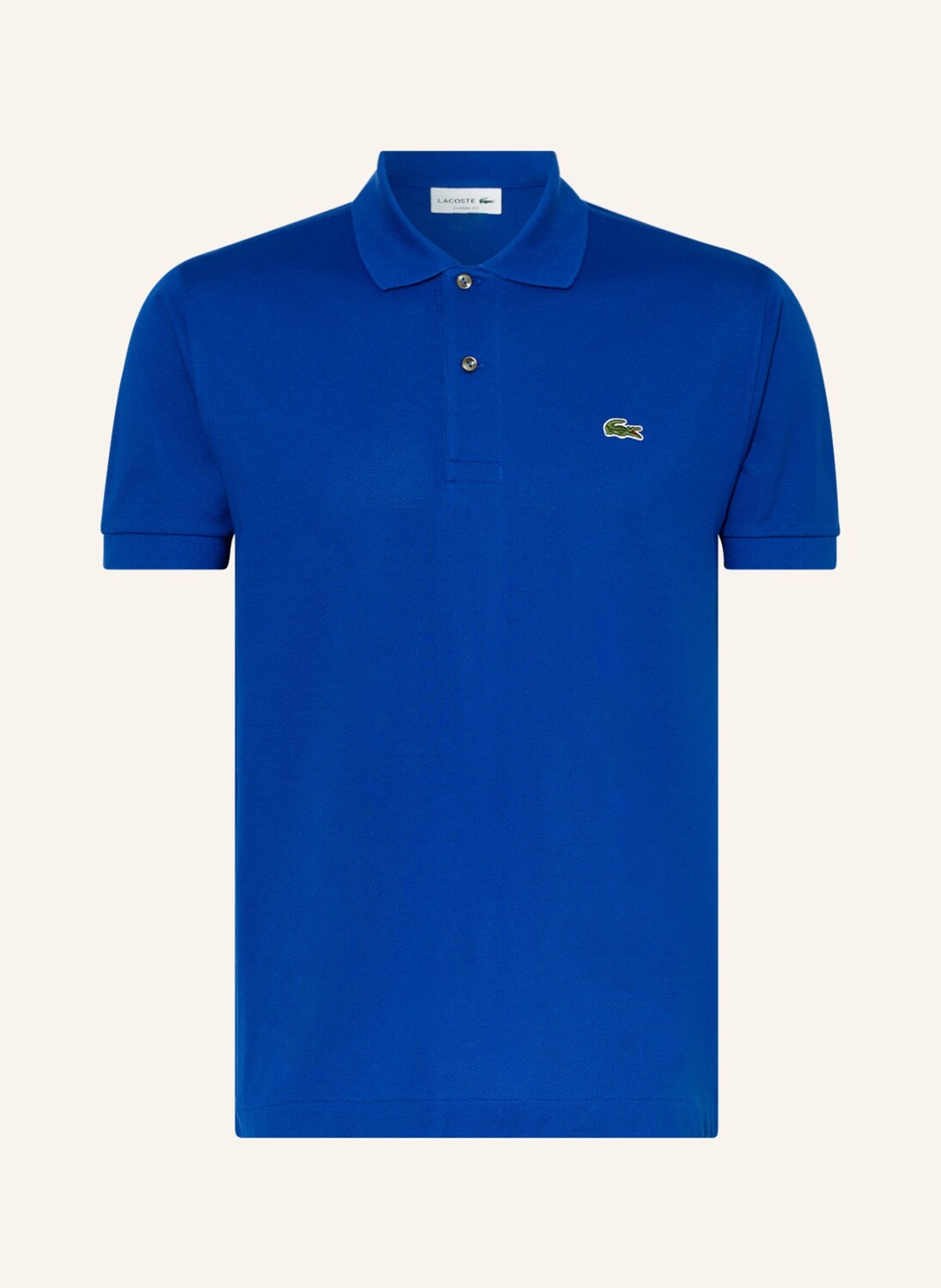 

Рубашка поло LACOSTE Piqué Classic Fit, синий