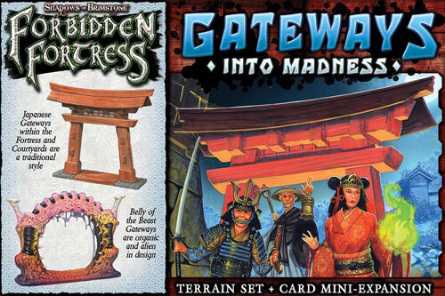 

Настольная игра Flying Frog Productions Shadows of Brimstone: Forbidden Fortress - Gateways Into Madness Terrain Set