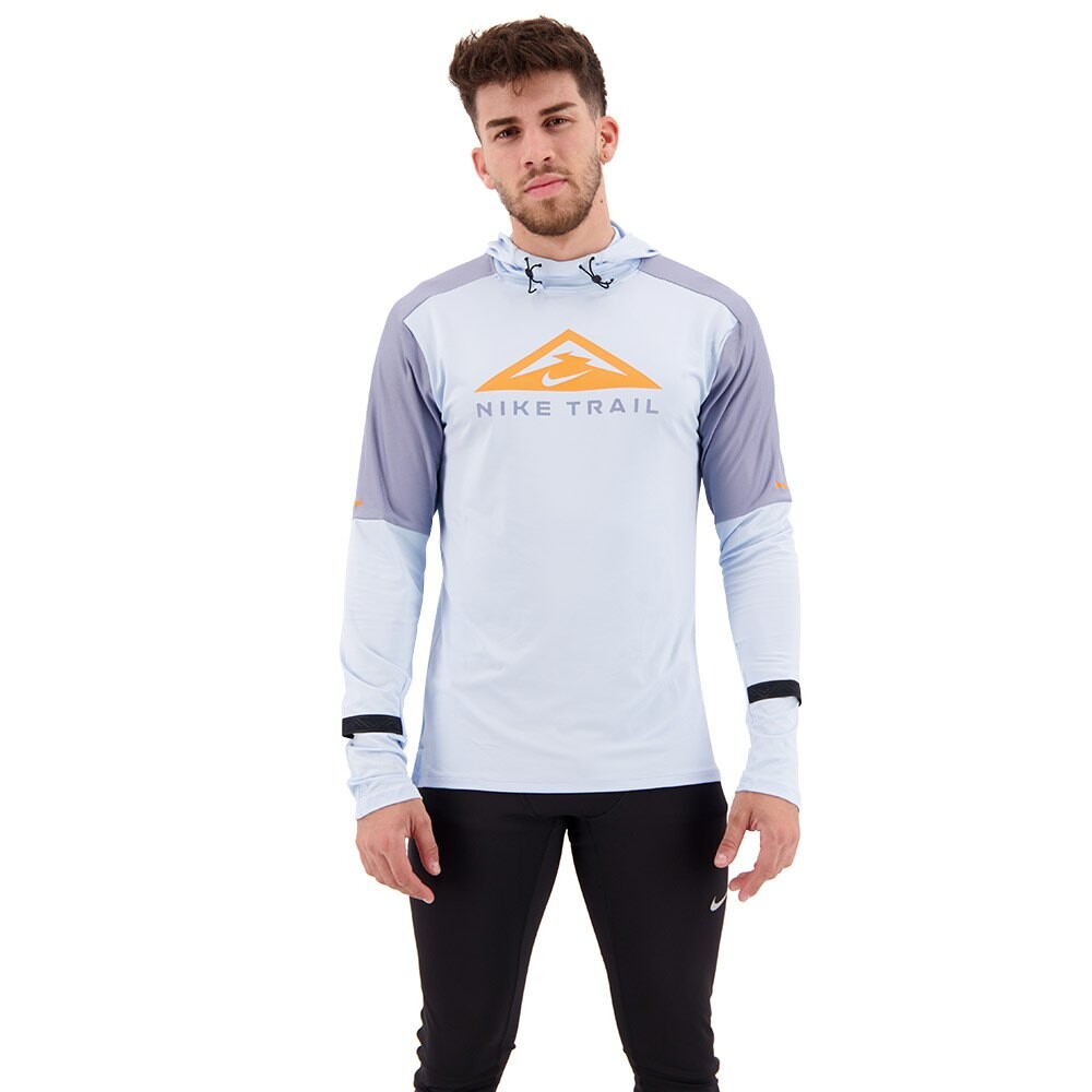 

Лонгслив Nike Dri Fit Trail Graphic, синий
