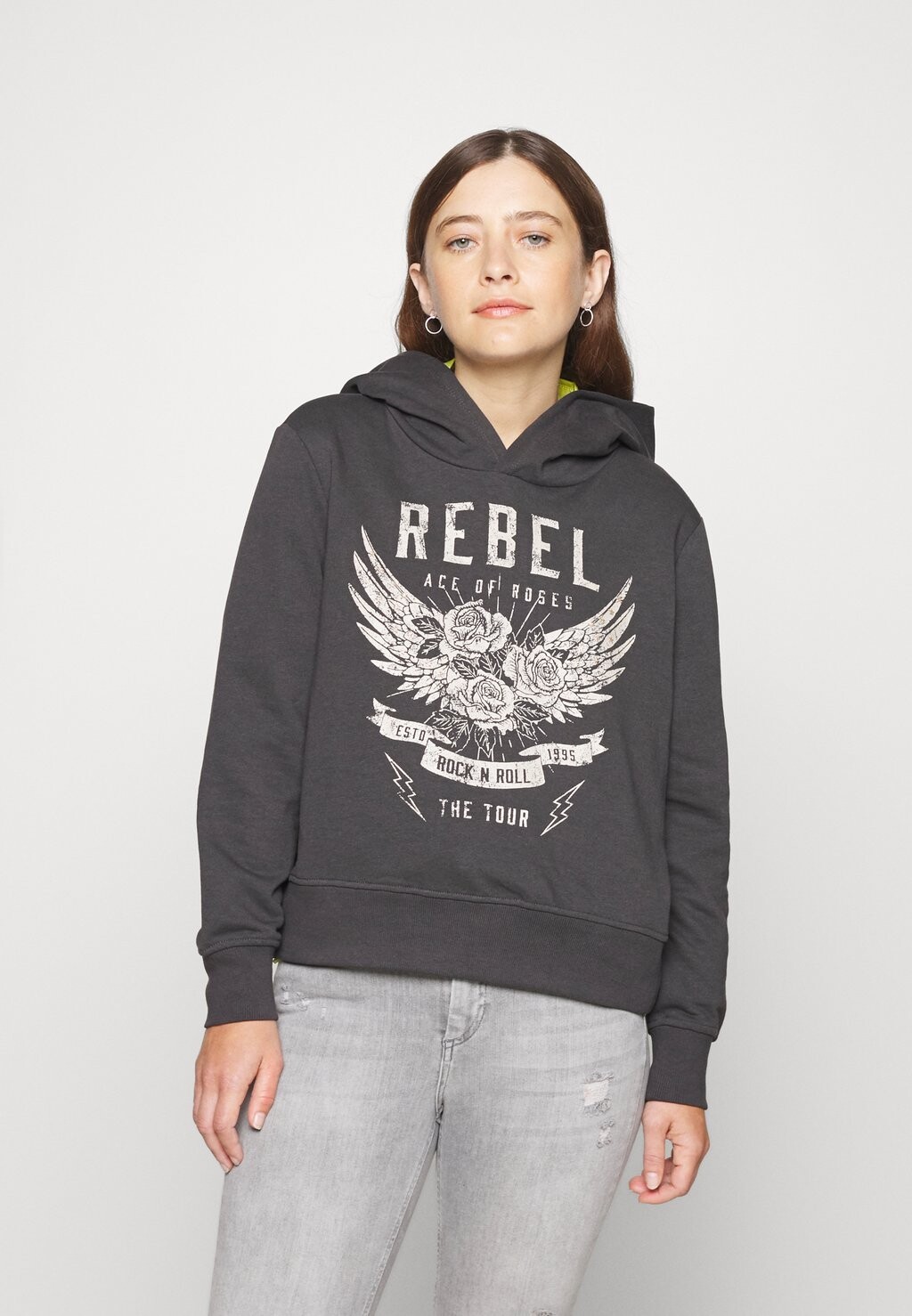 

Джинсы Skinny Fit ONLY Onlblush Mid Rise, средний серый деним