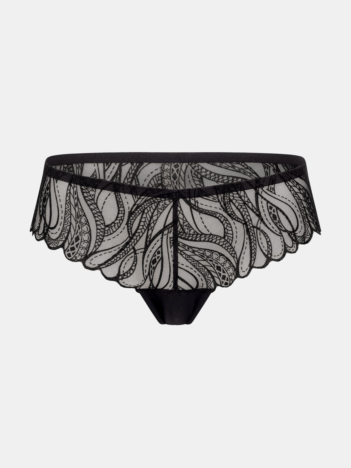 

Трусы Erlich Textil Exquisit Lace Hipster, черный