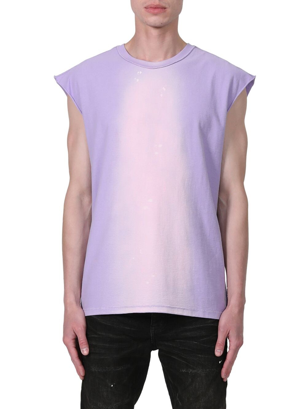 

Хлопковая футболка с логотипом Purple Brand