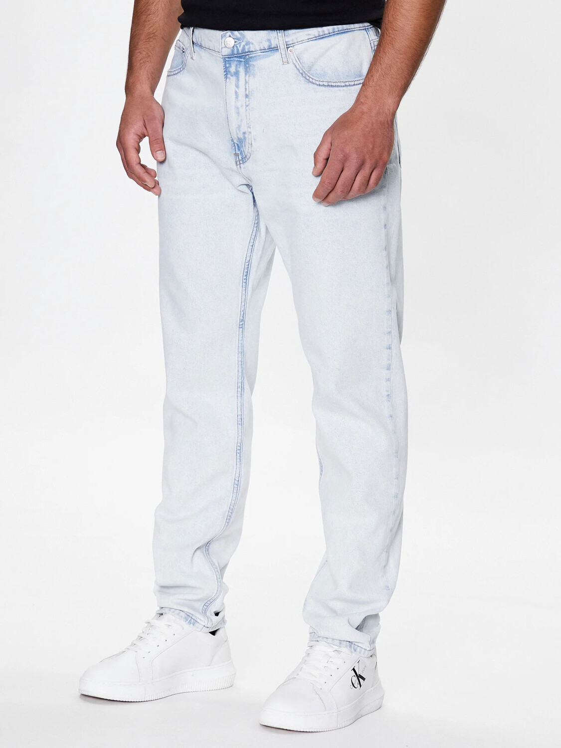 

Calvin Klein Свободные джинсы Dad, синий