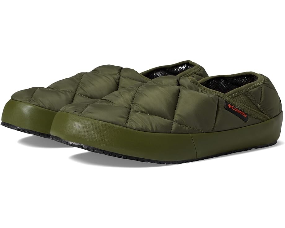 

Домашняя обувь Columbia Omni Heat Lazy Bend Moc, цвет Nori/Spark Orange
