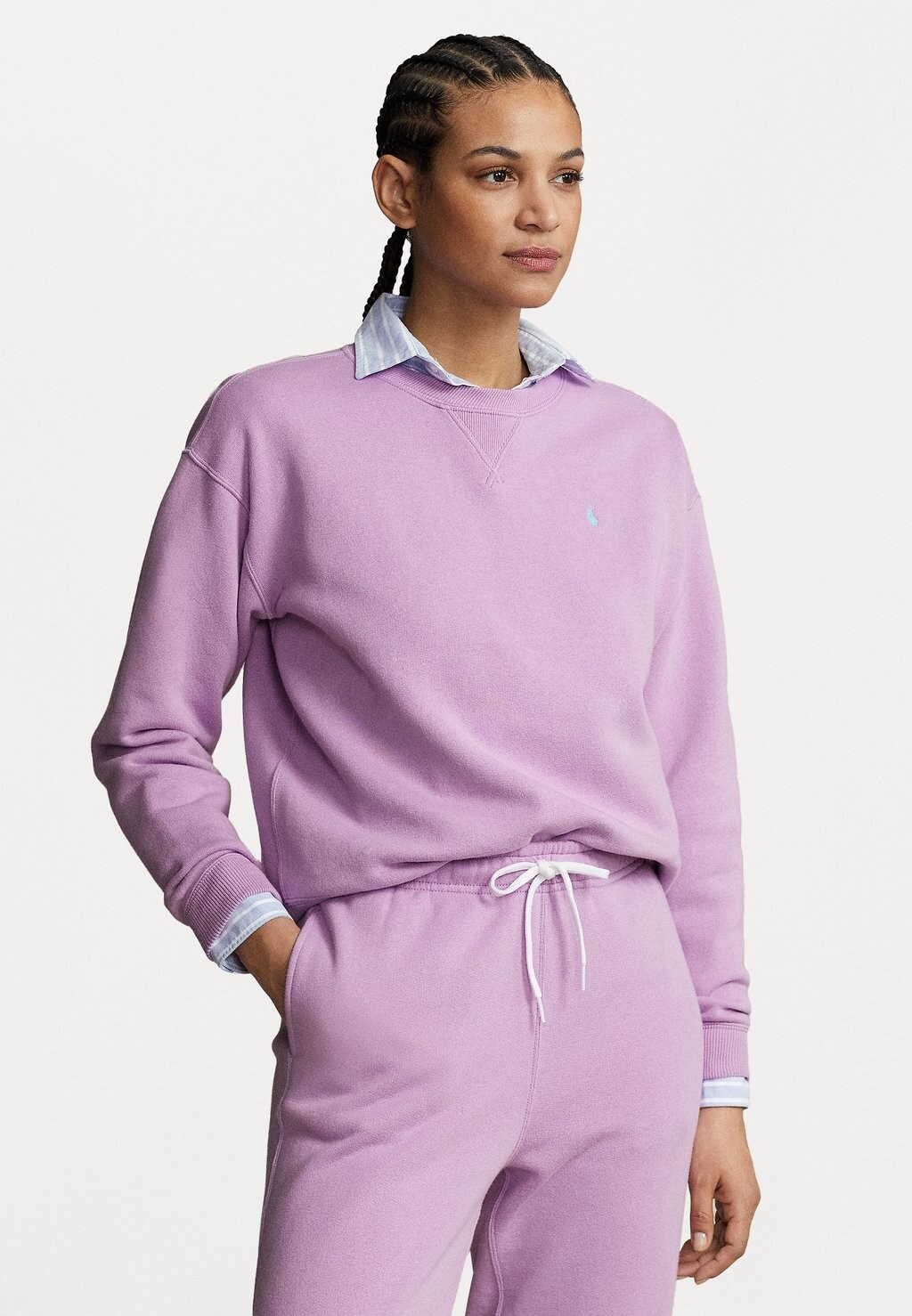 

Толстовка Arctic Long Sleeve Polo Ralph Lauren, цвет soft lilac