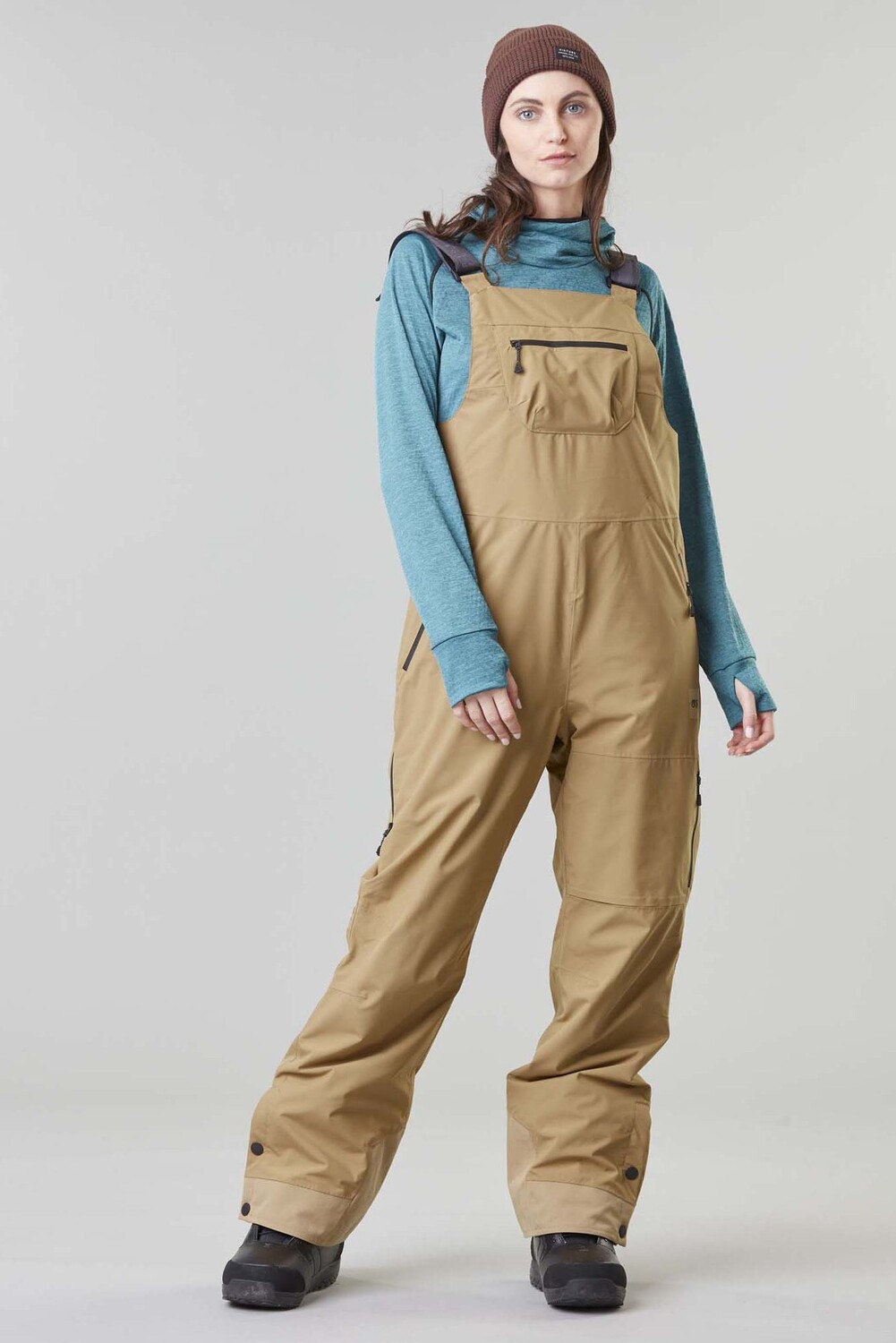 

Зимние брюки Elwy Bib — женские Picture Organic Clothing, коричневый