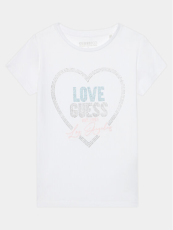 

Футболка свободного покроя Guess, белый