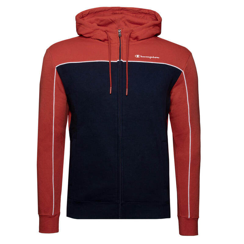цена Мужская спортивная куртка на молнии с капюшоном CHAMPION, цвет rot