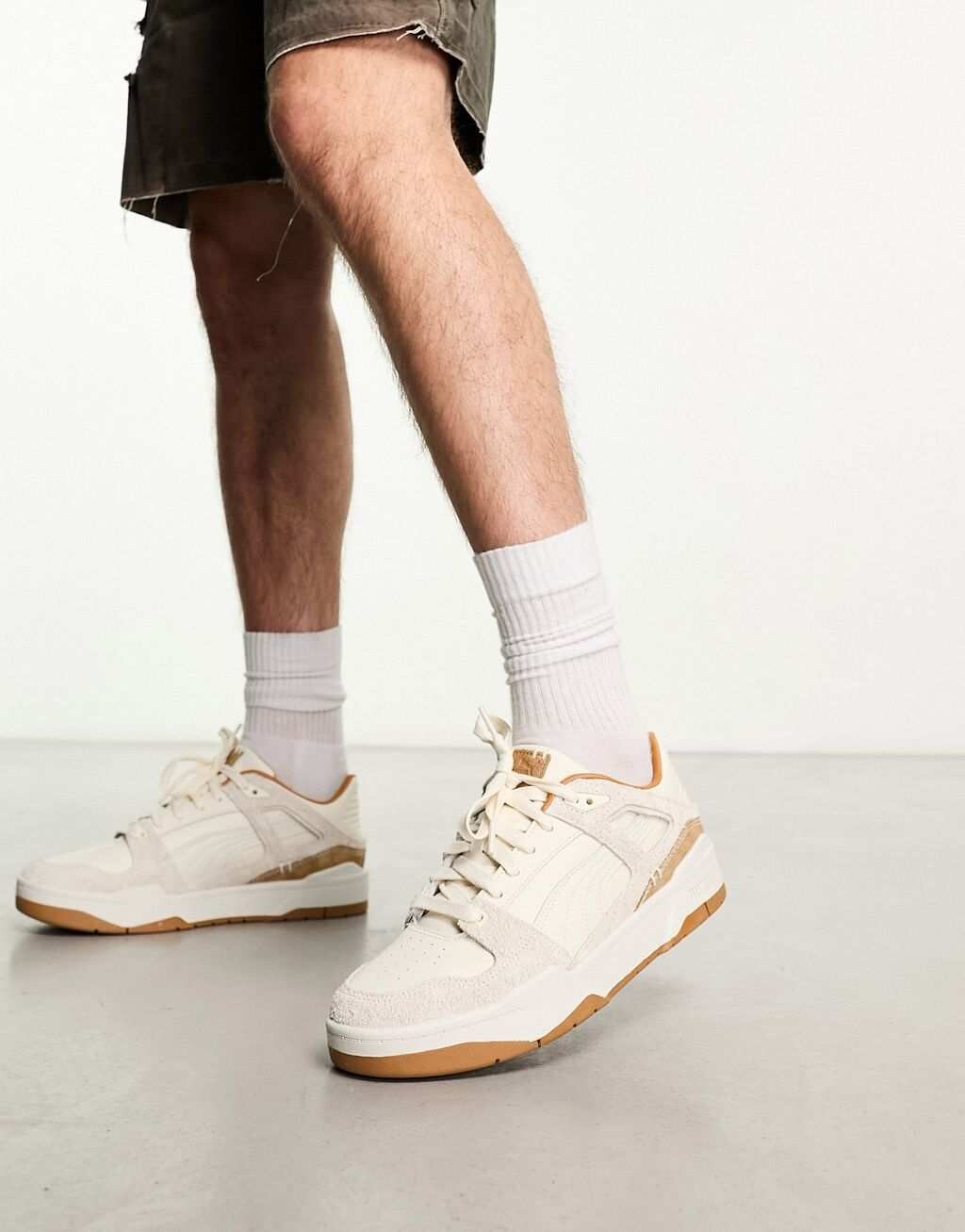

Кроссовки Puma Slipstream овсяного цвета