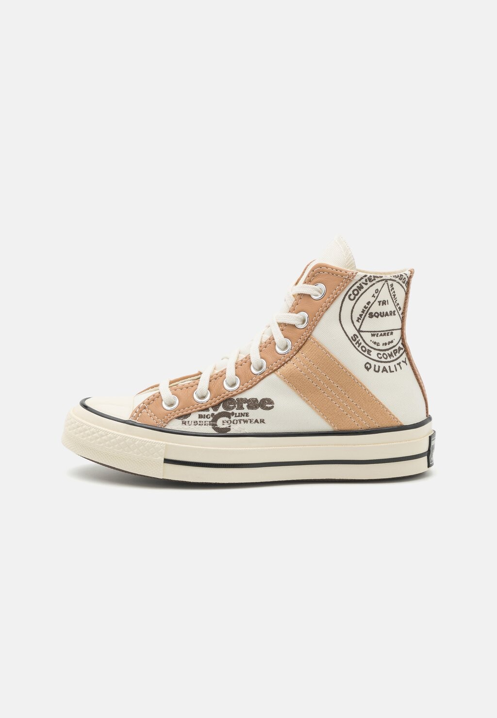 

Высокие кроссовки Converse CHUCK UNISEX, цвет egret/champagne tan/black