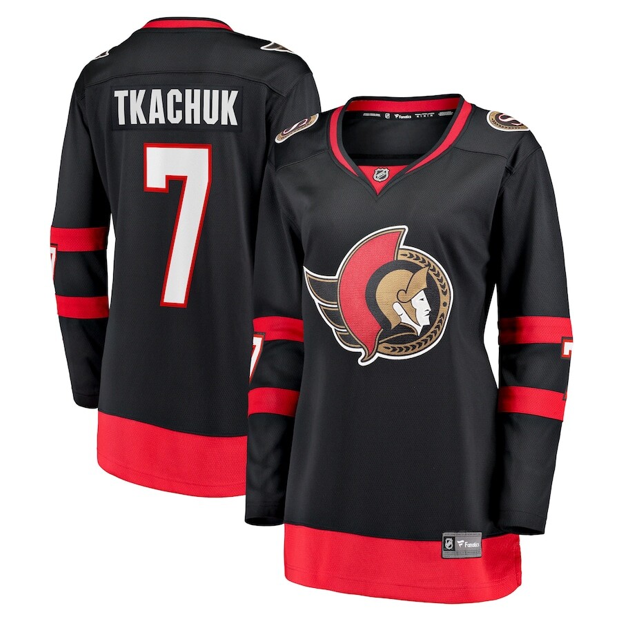

Джерси Fanatics Branded Ottawa Senators, черный