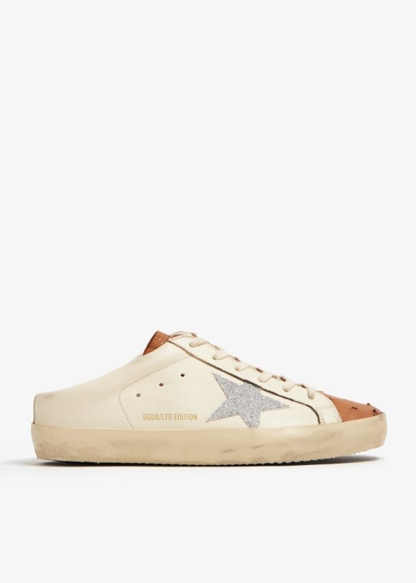 Кроссовки Golden Goose Super-Star LTD Sabot, коричневый