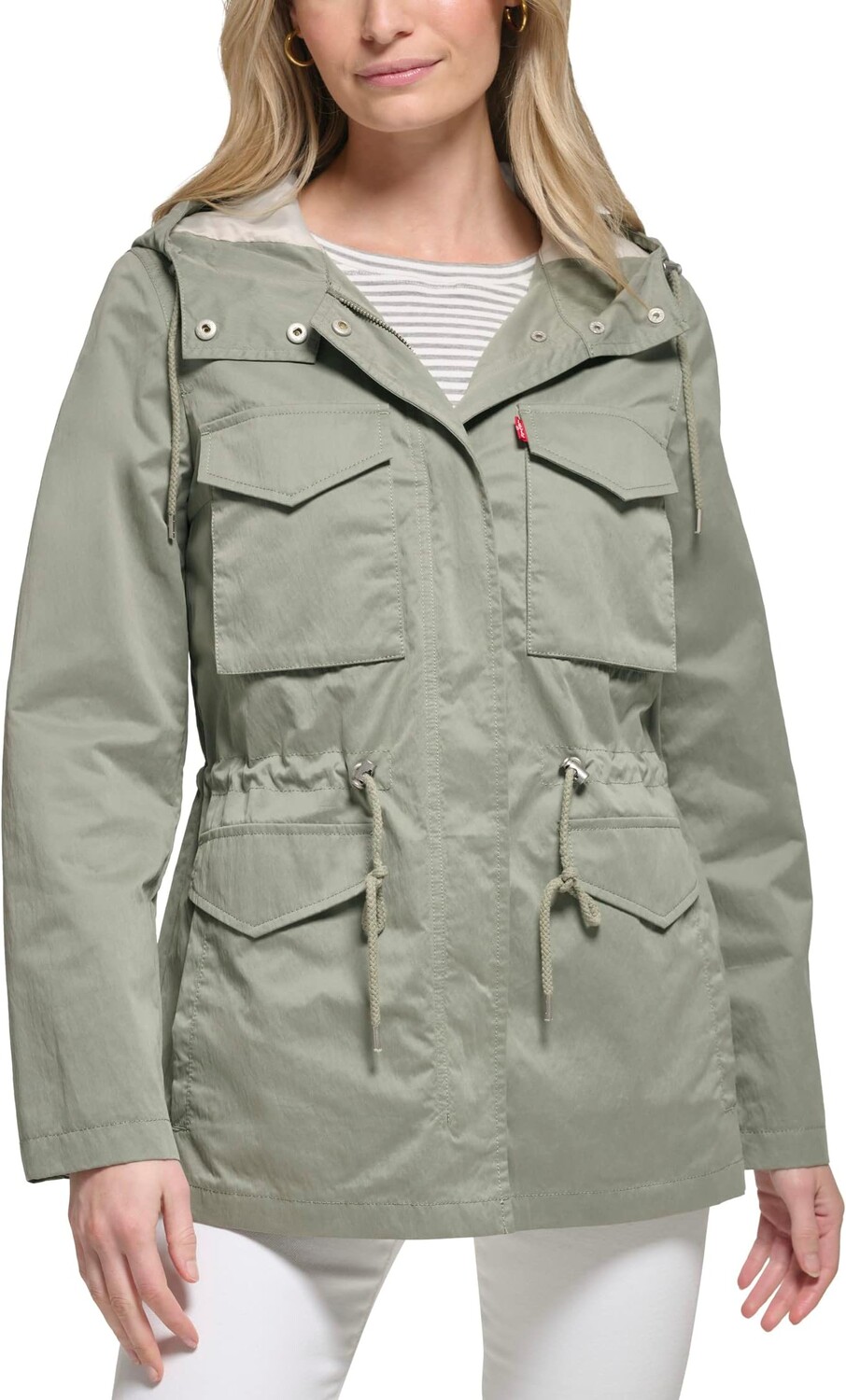 

Куртка Four-Pocket Military Jacket Levi's, цвет Sea Green