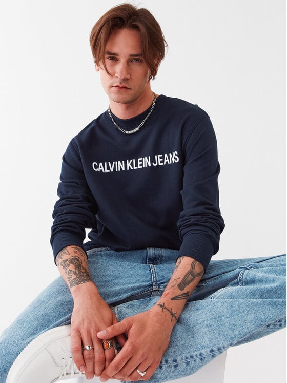 

Толстовка обычного кроя Calvin Klein, синий