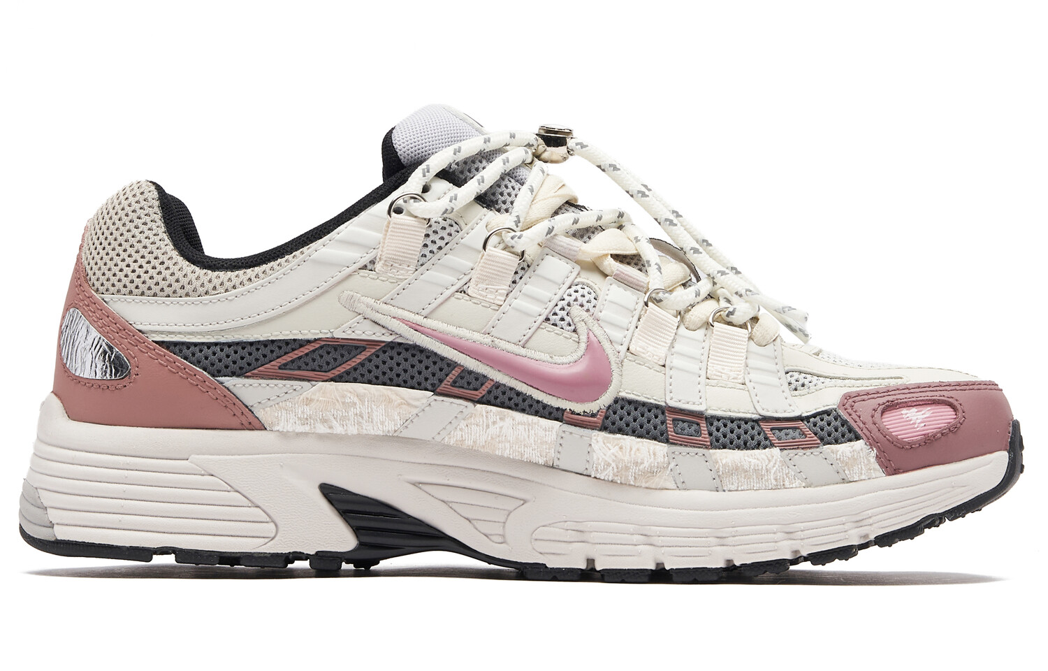 

Кроссовки P-6000 унисекс с низким верхом, белые/рисовые клецки/пудра Nike