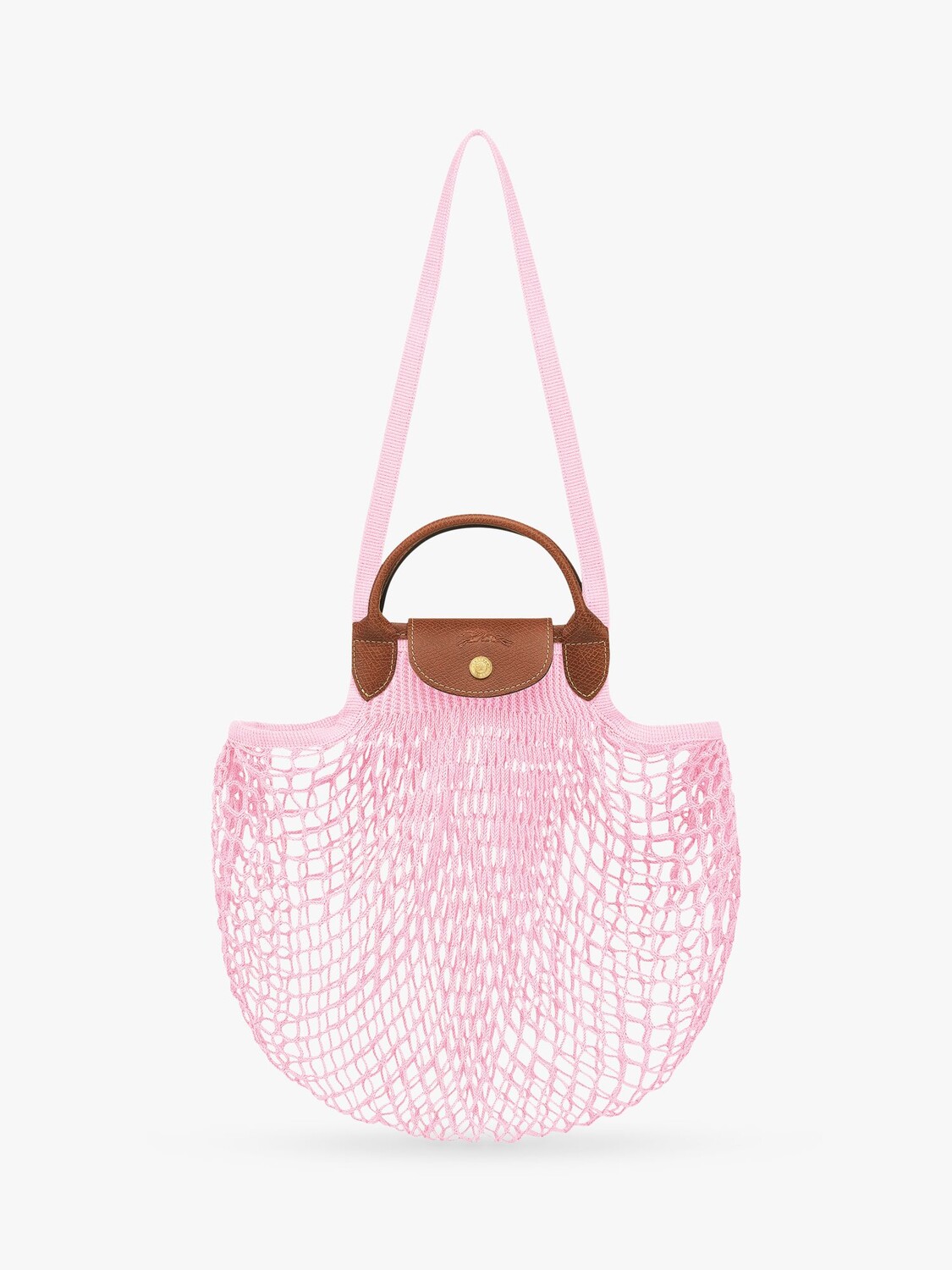

Сумка с ручкой сверху Longchamp Le Pliage, розовая