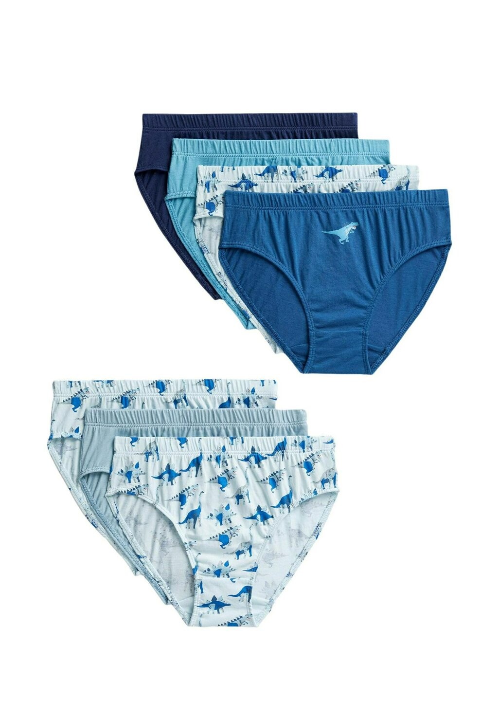 

Трусы 7PACK DINOSAUR Marks & Spencer, цвет blue mix