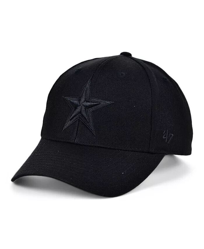

Мужская черно-черная кепка MVP Dallas Cowboys '47 Brand, черный