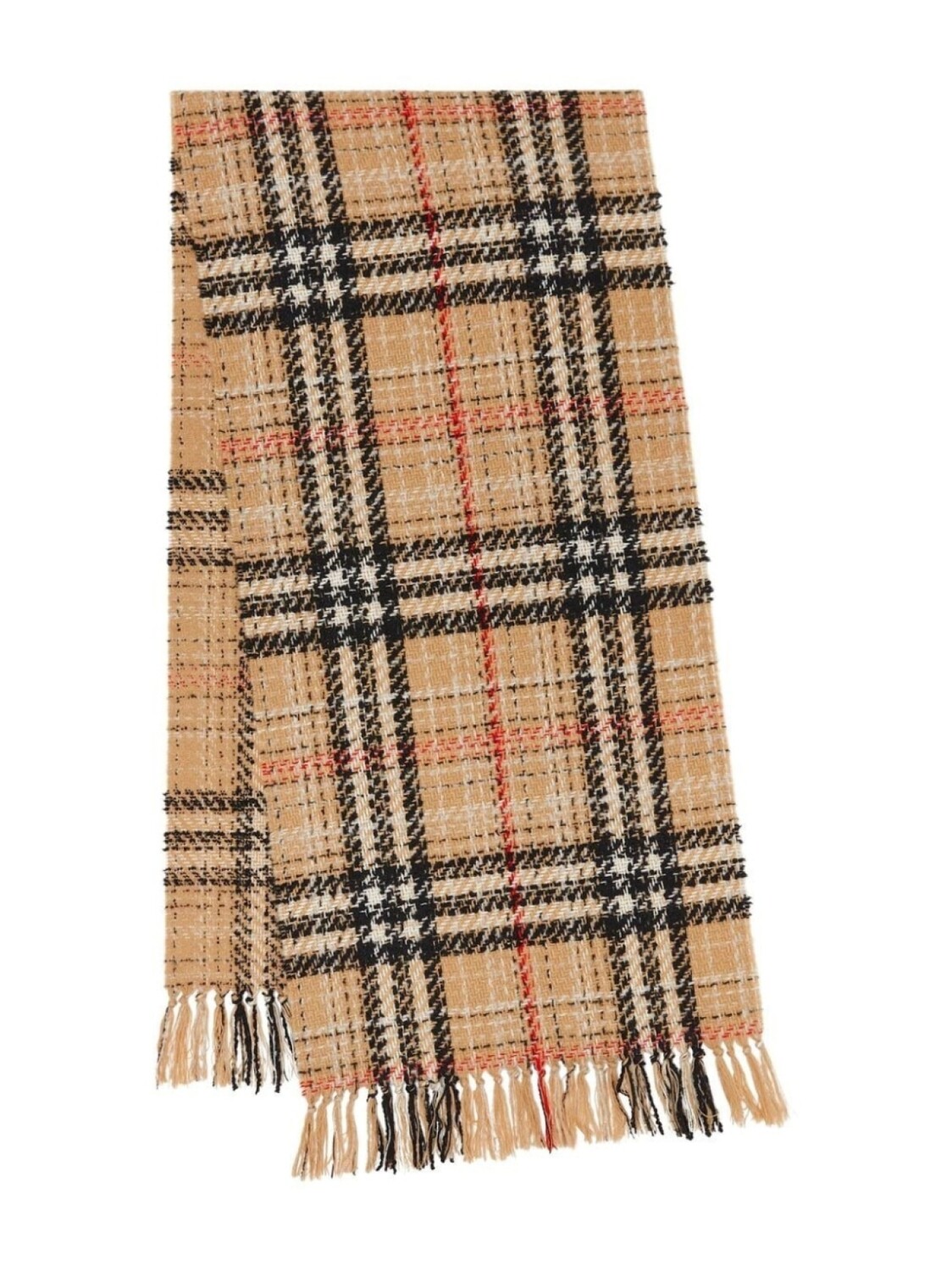 

Burberry шарф в клетку из смеси шелка и кашемира, нейтральный цвет