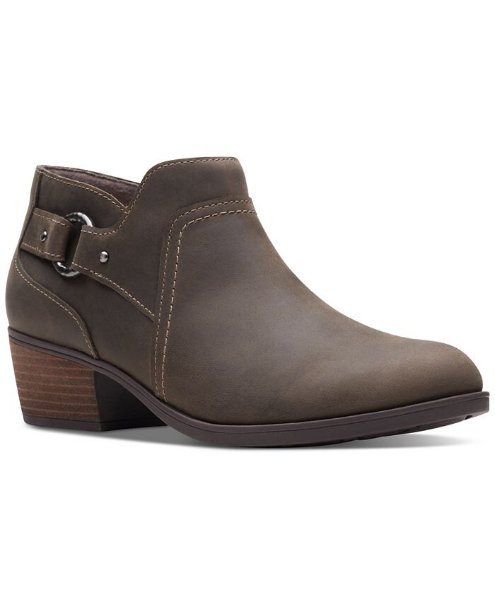 

Женские ботильоны с пряжками Charleton Grace до щиколотки Clarks, тан/бежевый