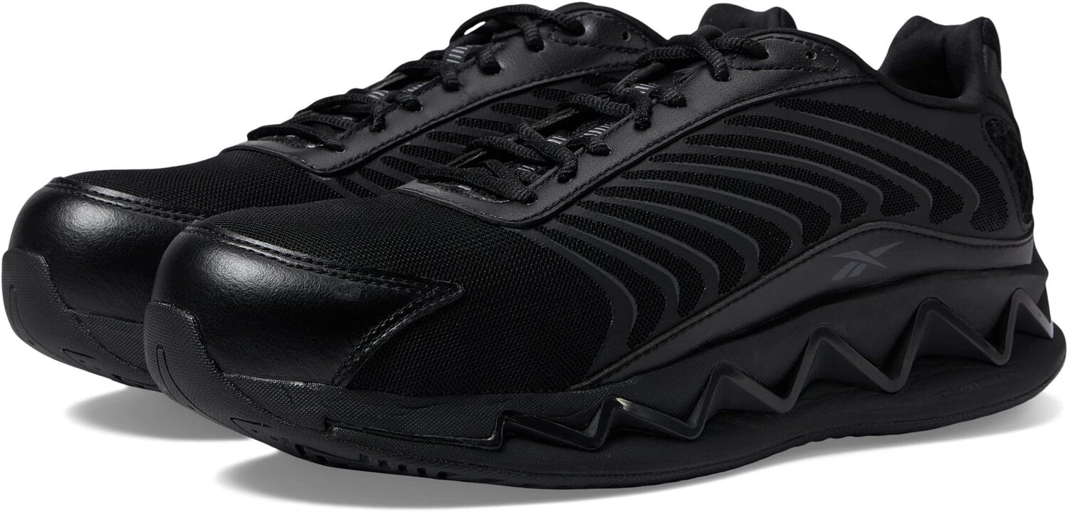 

Кроссовки Zig Elusion Heritage Work SD Comp Toe Reebok, серый/темно-синий