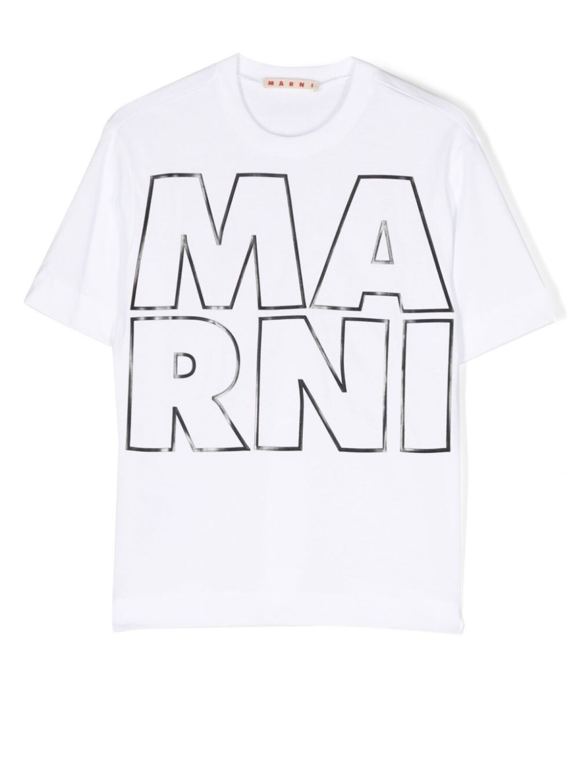 

Футболка с логотипом Marni Kids, белый