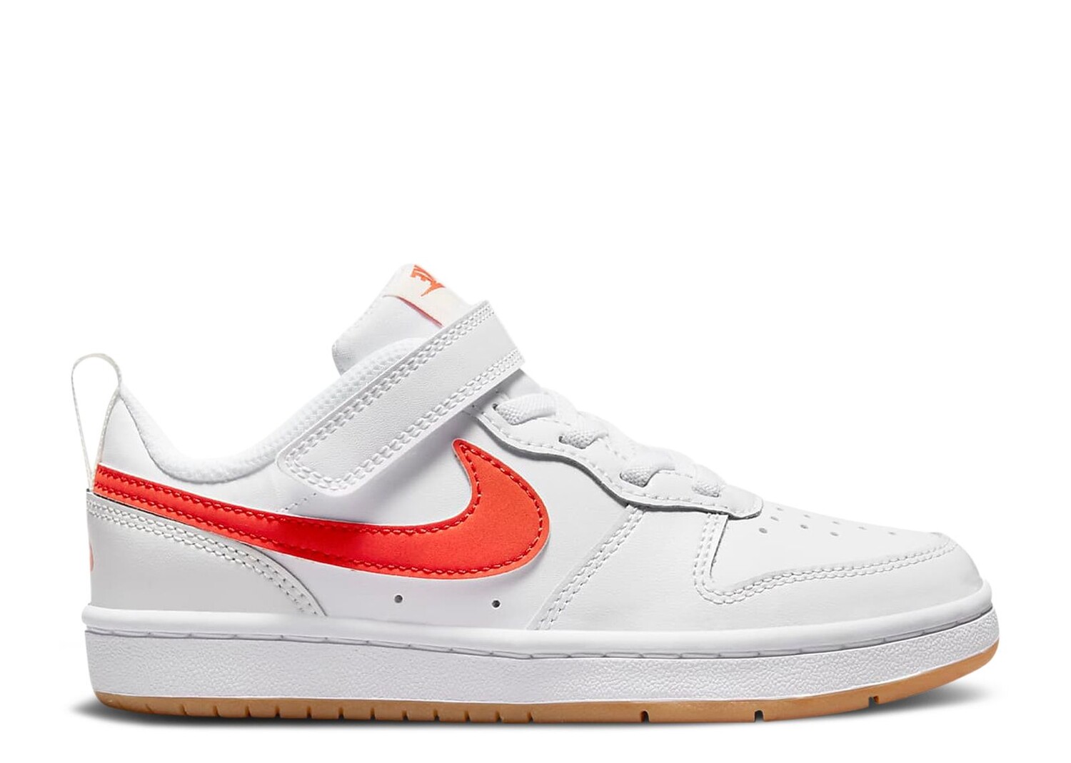 

Кроссовки Nike Court Borough Low 2 Ps 'White Orange', белый