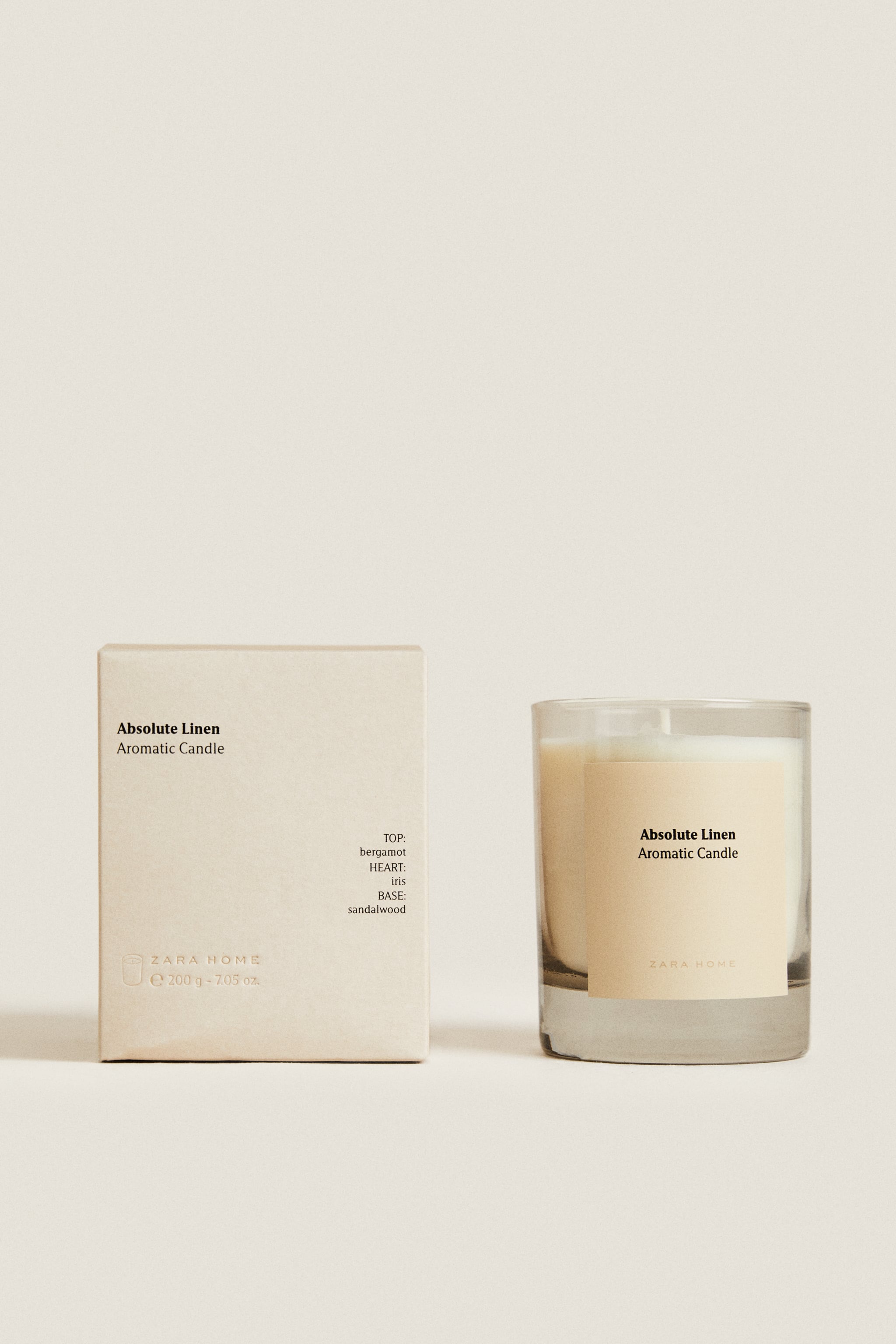 (200 г) ароматическая свеча из абсолютного льна Zara, горчица цена и фото