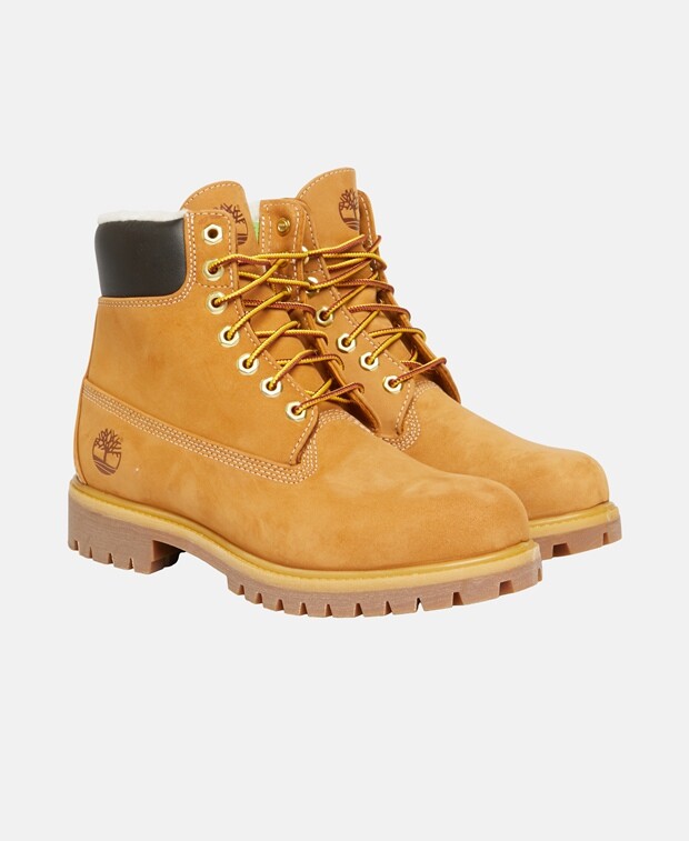 

Ботинки на шнуровке Timberland, коньяк